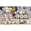 Capri - Display mit 12x100g Seifen - Lavendel/Zeder - rund & plissiert